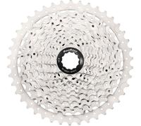 Cassette VTT 2 blocs + pignons Sunrace MS3 Shimano Metallic 10 v 11-46 T - Gris - Homme