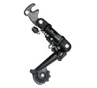 SunRace Dérailleur vélo indexé 6/7/8 vitesses fixation à patte noir