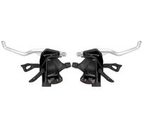 SunRace dispositifs de réglage du levier de frein STM406 3/7V noir/argenté