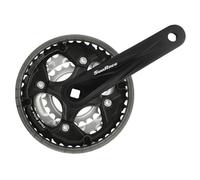 SUNRACE Guarnitura City 3x7/8V 24/34/42 Denti x 170mm Nero +