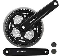 SunRace jeu de manivelles FCM513, 42-34-24Z, L=152mm 3x7/8 fois, carré, noir