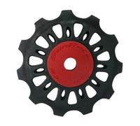 Sunrace Jocky Ensemble De Plateau En Plastique Noir/Rouge 11 Dents Noir