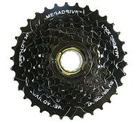 SunRace Mixte Mfm300-7 Speed 14-34t Black Freewheel Cassette pignon 7 vitesses, Noir, EU