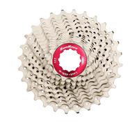 Cassette 11v sunrace 11 32 rx1 pour shimano route niveau 105 metallic silver