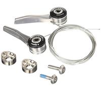 SunRace Paire leviers Change châssis, Argent, 8 Vitesses