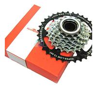 Sunrace Roue libre Sturmey- Archer MFM4S 7CV, compatible avec les dents, filetée à 7 vitesses, chromée, Argent