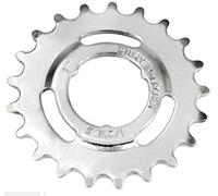SunRace Steck-Ritzel Flach (1/2×1/8') 13/14/15/16/17/18 Zähne verchromt 18 Zä