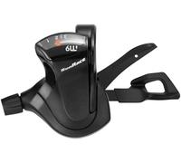 SunRace Manette de vitesse DLM903 Gauche 3 vitesses Poignées alu sport Noir Taille unique