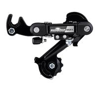 SunRace Dérailleur vélo indexé 6/7/8 vitesses fixation à patte noir