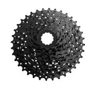 SunRace U98 Cassette à 9 Vitesses LinkGlide-Cues série U, Noire, HG-Spline, 11-36t
