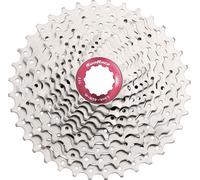 SunRace Unisexe Csmx0 10speed Cass 1136t SIL Cassette, Argent, 10 Vitesses