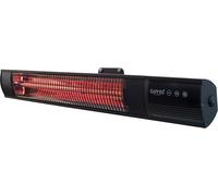 Sunred Radiateur mural Royal Diamond Dark 2000W or rouge-charbon noir