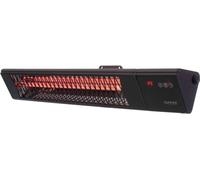 SUNRED® Radiateur mural Triangle Dark Smart 2500W noir