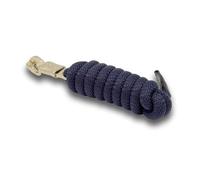 SUNRIDE Longe pour Cheval avec Mousqueton Panique - 2 m - Corde d’Attache équitation (Bleu)