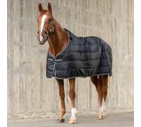 SUNRIDE sous-Couverture 150g pour Chevaux - Peut être combinée de manière Flexible avec nos couvertures d'hiver et nos imperméables (155 cm, Noir)
