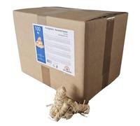 Sunrise Allume-feu naturel écologique 1 kg cheminée allume feu, boucles en laine, allumez bois, camping, barbecue, feu, four, cheminée, feux de camp (100 pièces)