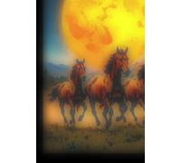 Sunrise and Wild Horses....Notebook
