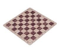 Sunrise Chess & Games Échiquier Enroulable n° 6, Clair | 51 x 51 cm, enroulable, dessous antidérapant, surface claire, facile à ranger