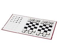 Sunrise Chess & Games Jeu d’échecs magnétique de Poche | Jeu de voyage compact, format plié 15 x 8,5 cm, pièces magnétiques, facile à transporter