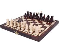 Sunrise Chess & Games-Jeu D'échecs De Voyage 'royal Maxi' 31x31cm,Avec Pièces Artisanales