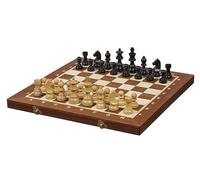 Sunrise Chess & Games - Jeu d'échecs German Staunton No. 4 pour Tournois, Design Traditionnel, 420x420 mm