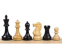 Sunrise Chess & Games - Pièces d’Échecs Executive en Buis - Pièces Staunton Sculptées Roi 96 mm avec Dames Supplémentaires