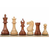 Sunrise Chess & Games Pièces d'Échecs Stallion - Acacia & Buis, 3,75 Pouces, Lourd, Fait à la Main, Design Élégant