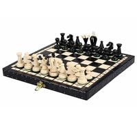 Sunrise Chess Jeu d’échecs Royal en Noir - élégance et Style dans Un Design Compact