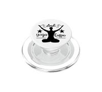Sunrise Flow Serein et Ambiance de café pour Le Yoga PopSockets PopGrip pour MagSafe