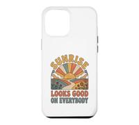 Sunrise Looks Good on Everybody Retro Coque pour iPhone 12 Pro Max