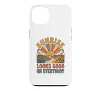 Sunrise Looks Good on Everybody Retro Coque pour iPhone 13