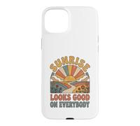 Sunrise Looks Good on Everybody Retro Coque pour iPhone 15 Plus