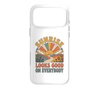 Sunrise Looks Good on Everybody Retro Coque pour iPhone 17 Pro Max