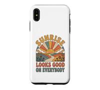 Sunrise Looks Good on Everybody Retro Coque pour iPhone XS Max