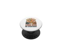 Sunrise Looks Good on Everybody Retro PopSockets PopGrip Adhésif