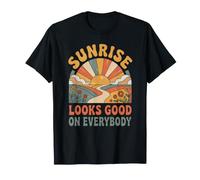 Sunrise Looks Good on Everybody Retro T-Shirt