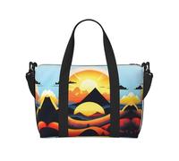 Sunrise Mountain Sac de voyage étanche pour gym, sport, vacances