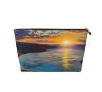 Sunrise Over Hanauma Bay Oahu Hawaii Trousse de toilette de voyage imprimée - Organiseur de sac à main, organiseur de sac à main, sac de rangement intérieur dans un sac avec sac à fermeture éclair,