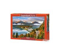Sunrise Over Sylvenstein Lake, Germany, Puzzle 500 Teile -