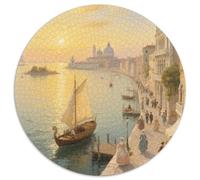 Sunrise over The Sea in Venice Puzzle 1000 Pièces Educa Jouet En Bois Divertissement Créatif Décoration Intérieure View Jeu Éducatif Challenge Toy Pour Adultes Et Enfants À Partir De 12 Ans 1000pcs (6