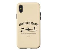 Sunrise Running Coffee Miles Music Morning Runner Coque pour iPhone X/XS