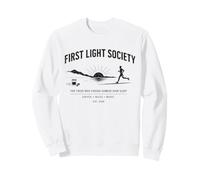Sunrise Running Coffee Miles Music Morning Runner Sweatshirt