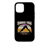 Sunrise Yoga Best Class Retro Matin Workout Coque pour iPhone 12/12 Pro