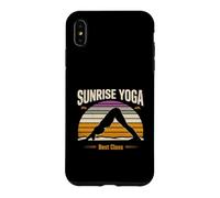 Sunrise Yoga Best Class Retro Matin Workout Coque pour iPhone XS Max