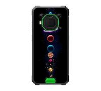 Sunrive Coque Compatible avec Blackview BV6200 Plus, TPU Silicone Étui Housse Protecteur Souple Gel Transparent Back Cover Mignon Motifs Antichoc Case(Sphère Cosmique)
