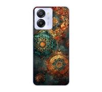 Sunrive Coque Compatible avec Blackview Oscal Modern8, TPU Silicone Étui Housse Protecteur Souple Gel Transparent Back Cover Mignon Motifs Antichoc Case(Totem)