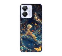 Sunrive Coque Compatible avec Blackview Oscal Modern8, TPU Silicone Étui Housse Protecteur Souple Gel Transparent Back Cover Mignon Motifs Antichoc Case(Baleine colossale)