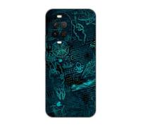 Sunrive Coque Compatible avec Huawei Nova 16Z, TPU Silicone Étui Housse Protecteur Souple Gel Transparent Back Cover Mignon Motifs Antichoc Case(Univers mathématique)
