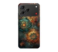 Sunrive Coque Compatible avec Nubia V80 Pro/ZTE Blade V80 Pro, TPU Silicone Étui Housse Protecteur Souple Gel Transparent Back Cover Mignon Motifs Antichoc Case(Totem)