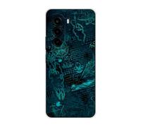 Sunrive Coque Compatible avec OnePlus Turbo 6X, TPU Silicone Étui Housse Protecteur Souple Gel Transparent Back Cover Mignon Motifs Antichoc Case(Univers mathématique)